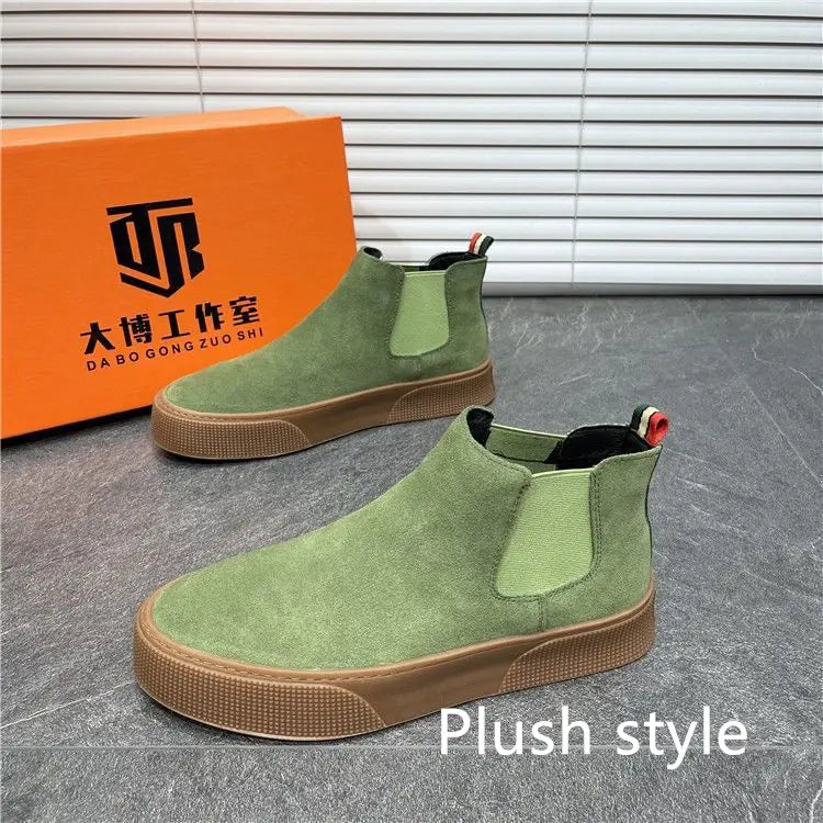 Men's Casual Winter Velvet Cotton Shoes
