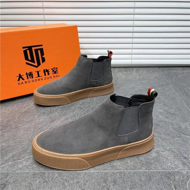 Men's Casual Winter Velvet Cotton Shoes