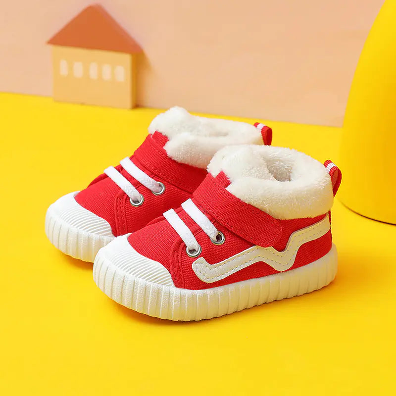 Warm Cotton Toddler Shoes for Winter Wear (Women)