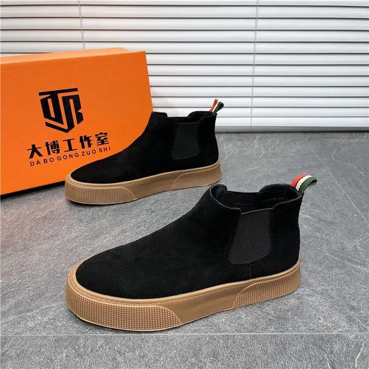 Men's Casual Winter Velvet Cotton Shoes