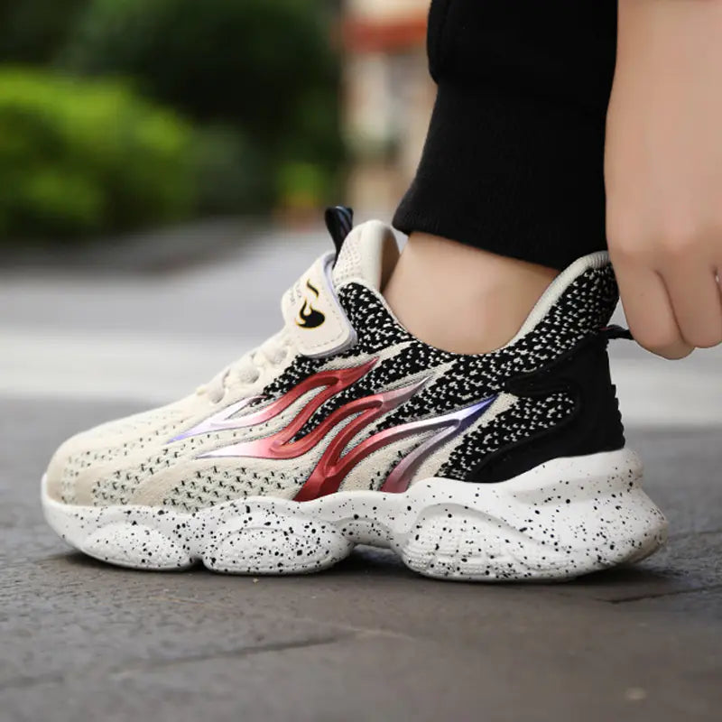 Boys' Sports Casual Shoes - Children's Rubber Training Shoes