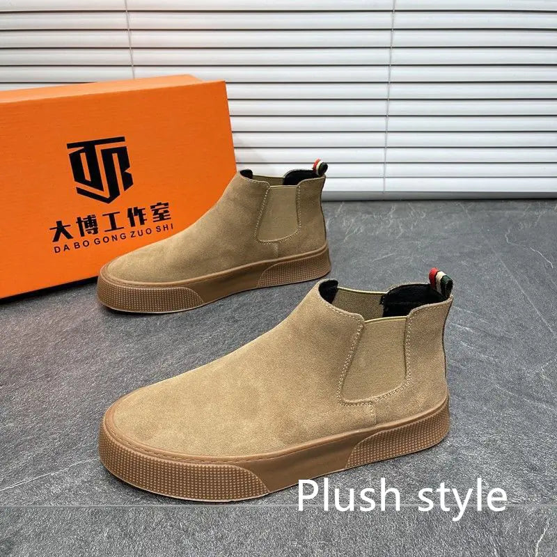 Men's Casual Winter Velvet Cotton Shoes