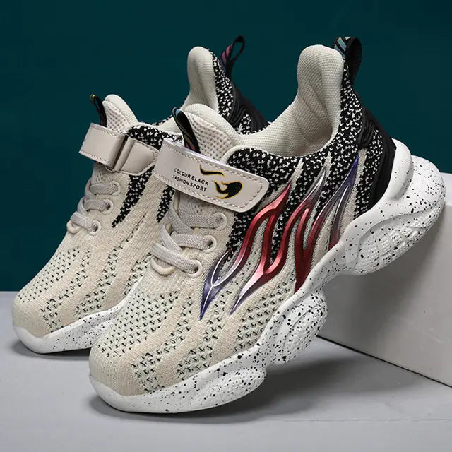 Boys' Sports Casual Shoes - Children's Rubber Training Shoes