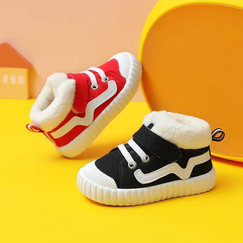 Warm Cotton Toddler Shoes for Winter Wear (Women)