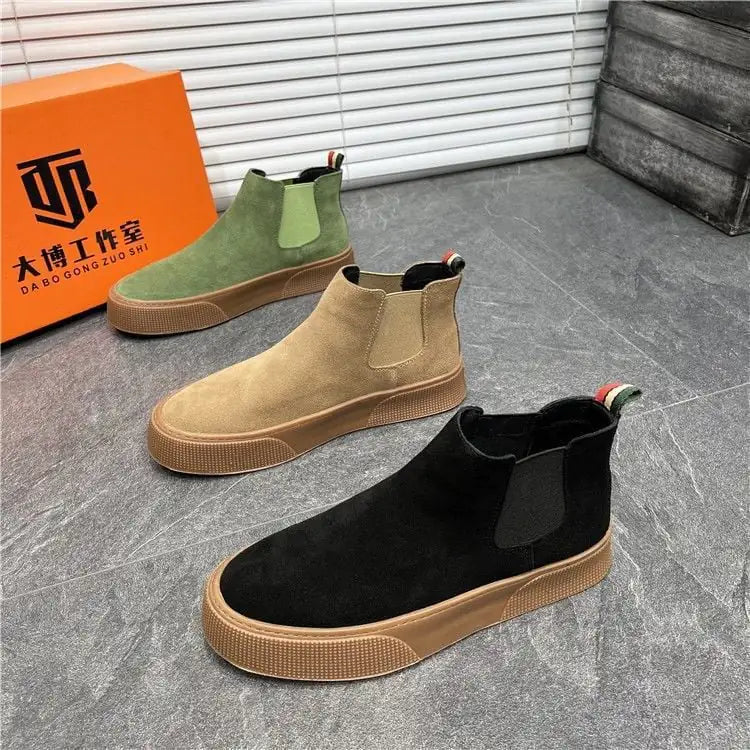 Men's Casual Winter Velvet Cotton Shoes