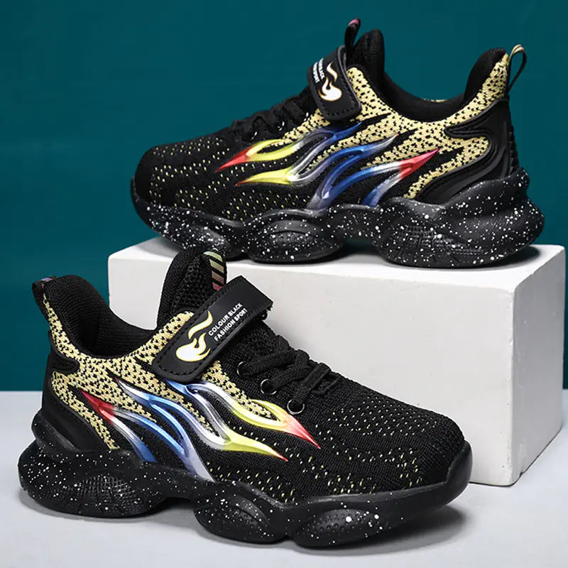 Boys' Sports Casual Shoes - Children's Rubber Training Shoes