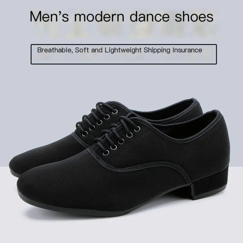 Men's Latin Dance Shoes - Soft Sole Ballroom Shoes
